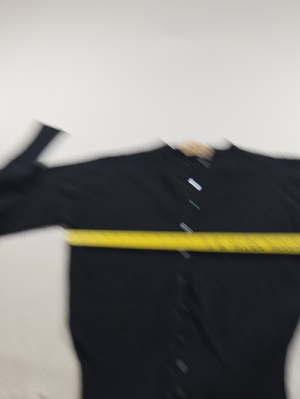 Peck & Peck Hadley Cashmere Classic Black Women's Cardigan Sweater Button Down - Picture 6 of 7